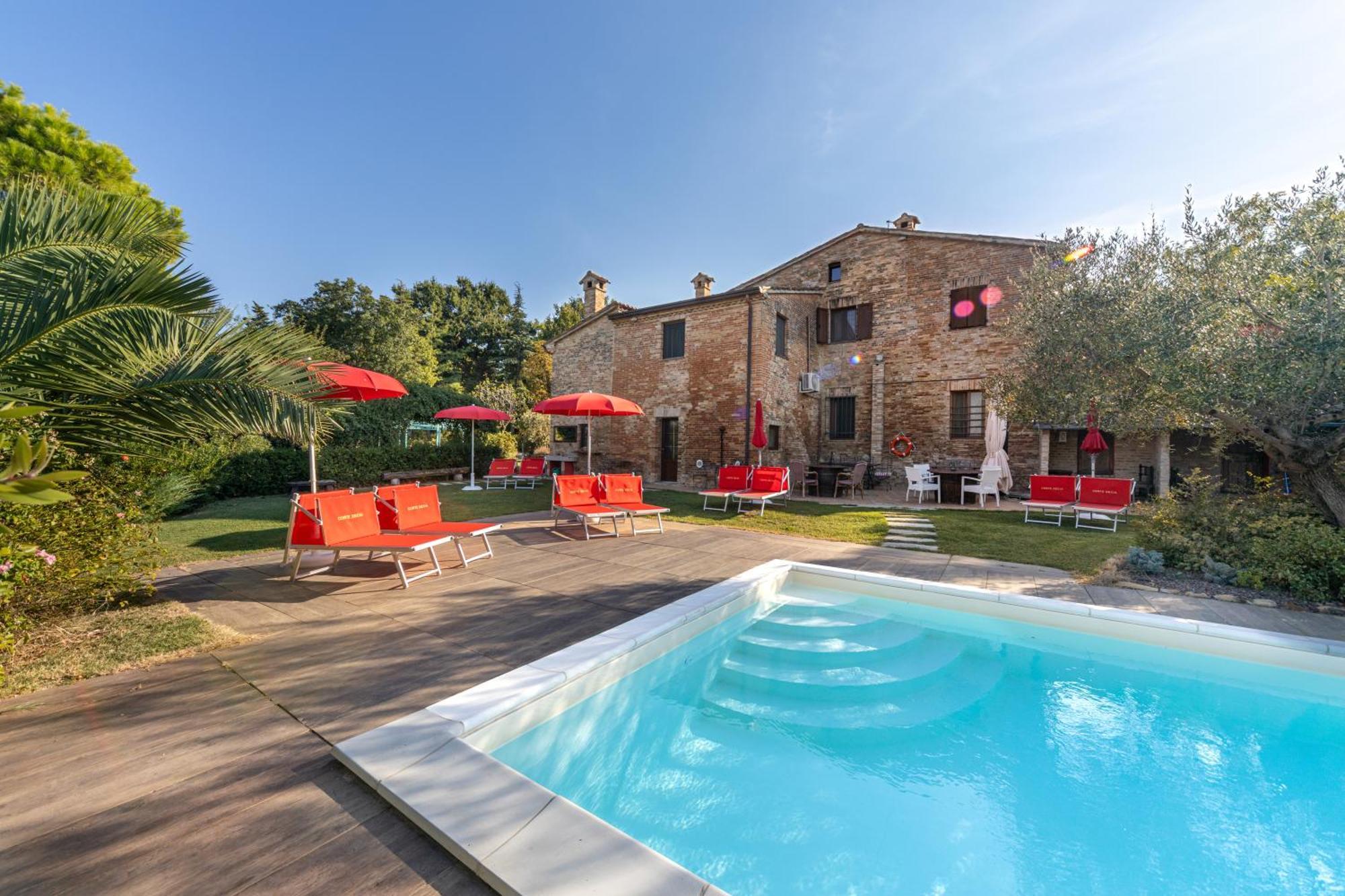 Agriturismo Corte Decia Saludecio Екстер'єр фото